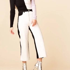 Veda Black and White Pant